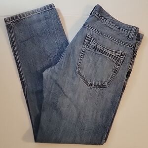 DKNY Jeans Men's Blue Distressed Straight Leg Size 32×30